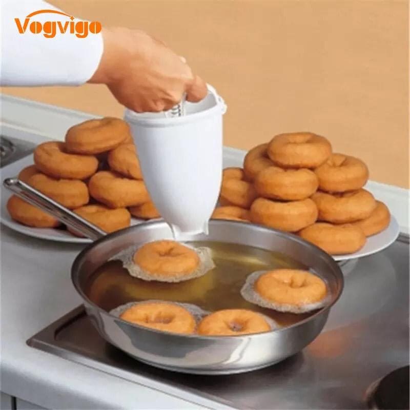 Doughnut Maker Plastic Batter Dispenser, DIY Doughnut Maker Donut Cookies, Kitchen Plastic Batter Dispenser Doughnut Maker Plastic Batter Dispenser, DIY Doughnut Maker Donut Cookies, Kitchen Plastic Batter Dispenser
